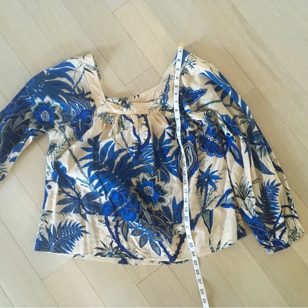 Elie Tahari cotton Blouse - Picture 7 of 9